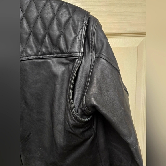 Vintage Harley Davidson Leather Motorcycle Jacket D Pocket 44 - Picture 11 of 15